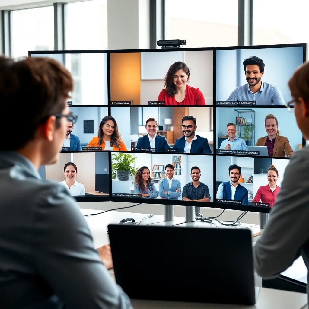 Nederlandse teamleider bespreekt strategie met diverse collega's