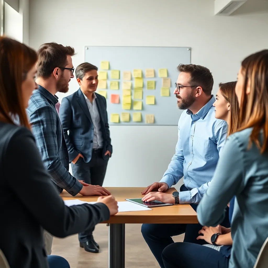 Virtueel team in overleg via videoconferentie met Nederlandse teamleider